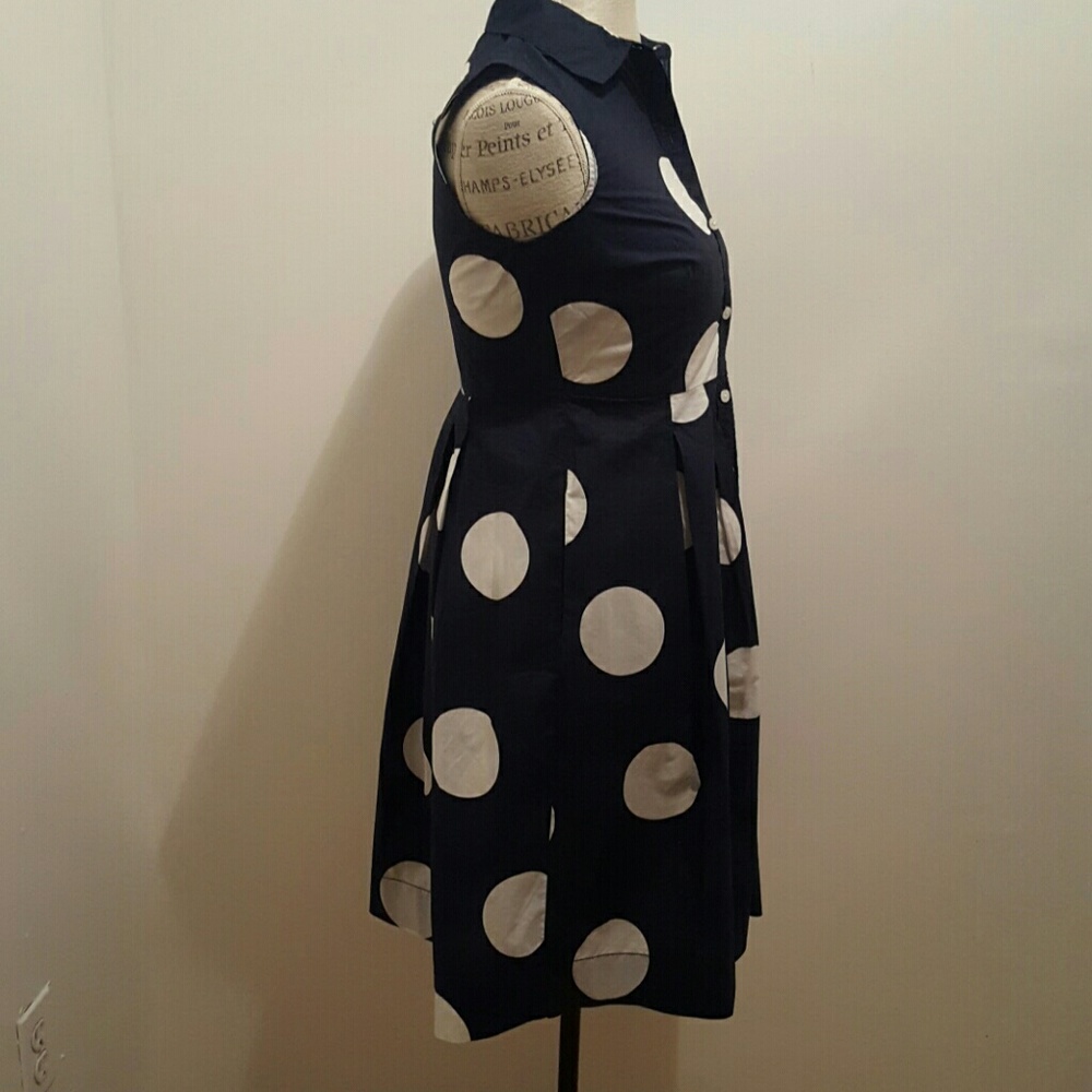 Talbots polka dots dress - Picture 3 of 7